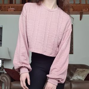 Bershka Crop Long Sleeve